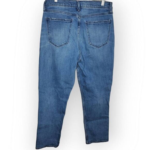 Old Navy Women's The Power Jean aka The Perfect Straight Ankle in Donna Wash siz - Picture 4 of 7